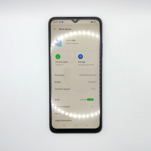 Oppo a17 cph2477 4gb - oppo, blue