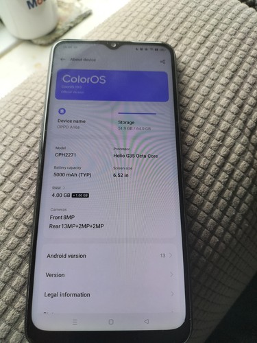 Oppo a16s smartphone - oppo,